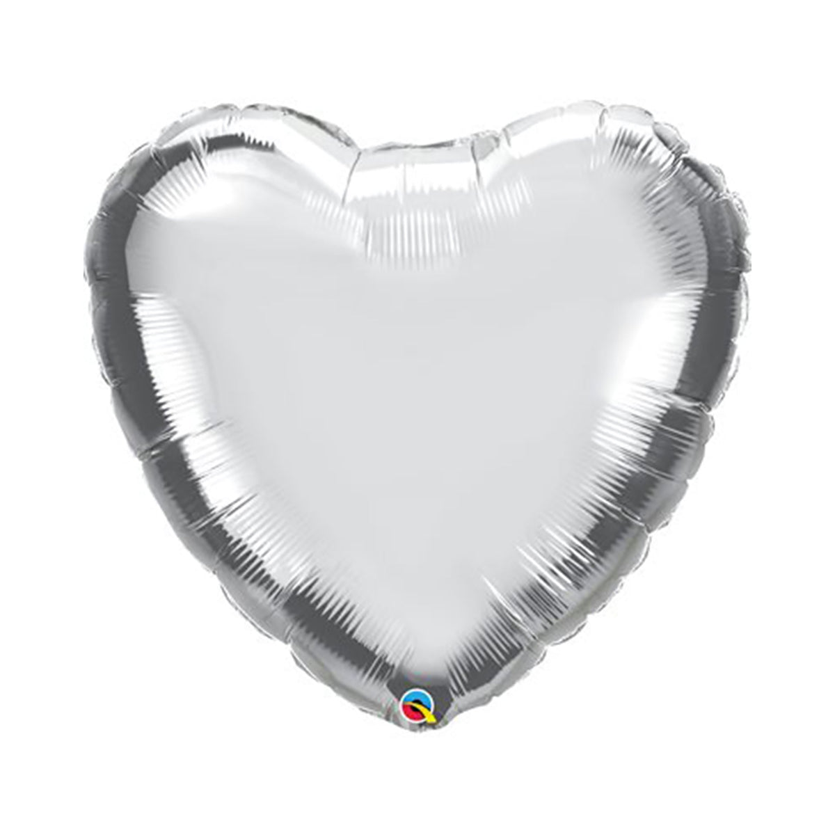 LE GROUPE BLC INTL INC Balloons Silver Heart Supershape Foil Balloon, 36 Inches, 1 Count