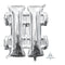 Buy Balloons Silver Letter # Foil Balloon, 16 Inches sold at Party Expert