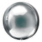 Buy Balloons Silver Orbz Balloon, 16 Inches sold at Party Expert
