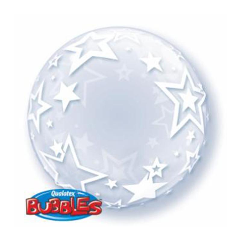 Buy Balloons Stylish Stars Bubble Deco. Balloon sold at Party Expert