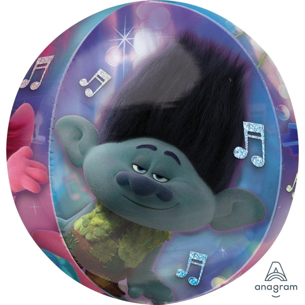 Buy Balloons Trolls World Tour Orbz Balloon sold at Party Expert
