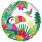 Buy Balloons Tropical Foil Balloon, 18 Inches sold at Party Expert