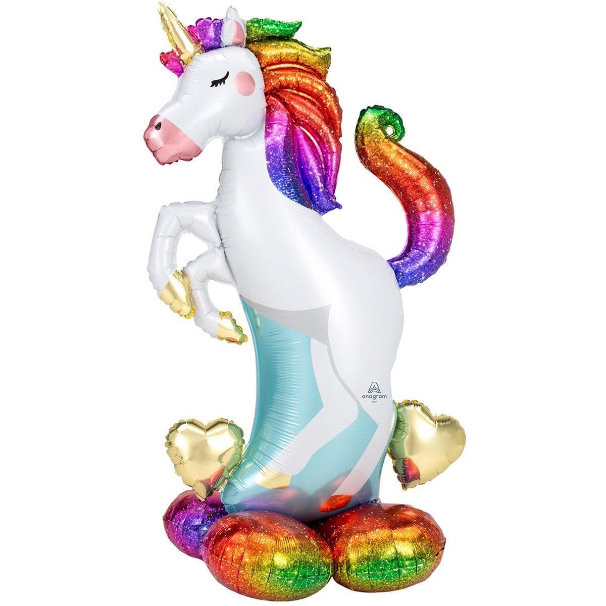Buy Balloons Unicorn Airloonz Standing Foil Air-Filled Balloon sold at Party Expert