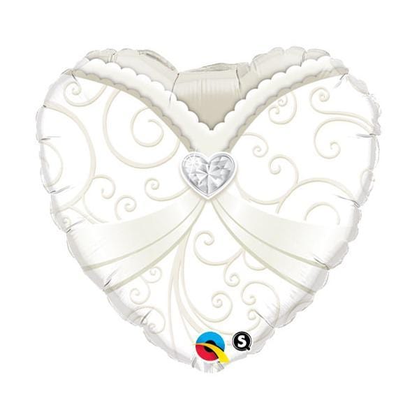 Buy Balloons Wedding Gown Foil Balloon, 18 Inches sold at Party Expert