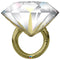 Buy Balloons Wedding Ring Supershape Balloon sold at Party Expert