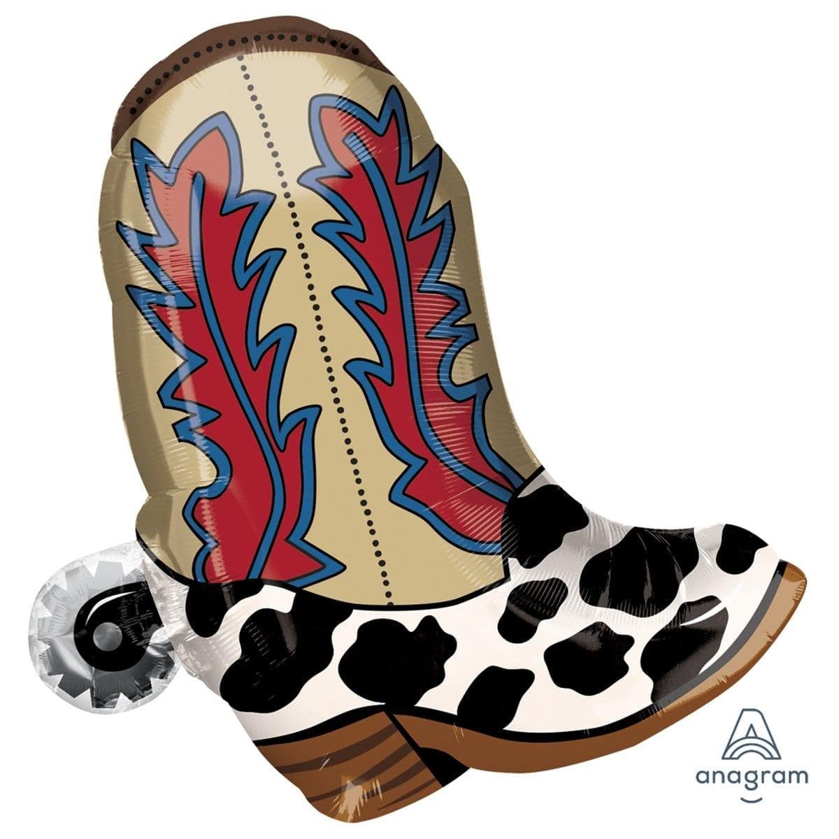 Buy Balloons Western Boots Supershape Balloon sold at Party Expert