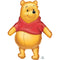 LE GROUPE BLC INTL INC Balloons Winnie the Pooh Supershape Foil Balloon, 29 in