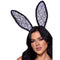 LEG AVENUE/SKU DISTRIBUTORS INC Costume Accessories Black Bendable Lace Bunny Ears 714718564852