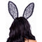 LEG AVENUE/SKU DISTRIBUTORS INC Costume Accessories Black Bendable Lace Bunny Ears 714718564852