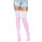 LEG AVENUE/SKU DISTRIBUTORS INC Costume Accessories Light Pink Athletic Thigh-High Hosiery for Adults 714718390598