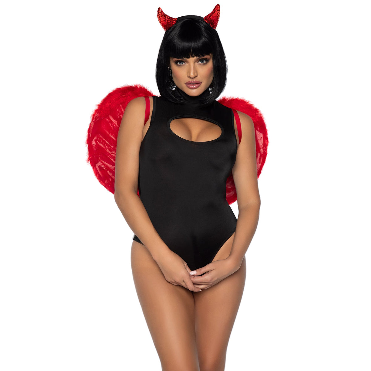 LEG AVENUE/SKU DISTRIBUTORS INC Costume Accessories Red Wings for Adults 714718550534