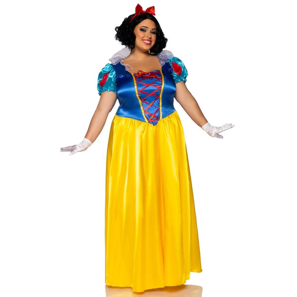 Fairy Tale Snow White Plus Size Costume for Adults