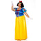 LEG AVENUE/SKU DISTRIBUTORS INC Costumes Fairy Tale Snow White Plus Size Costume for Adults, Long Dress