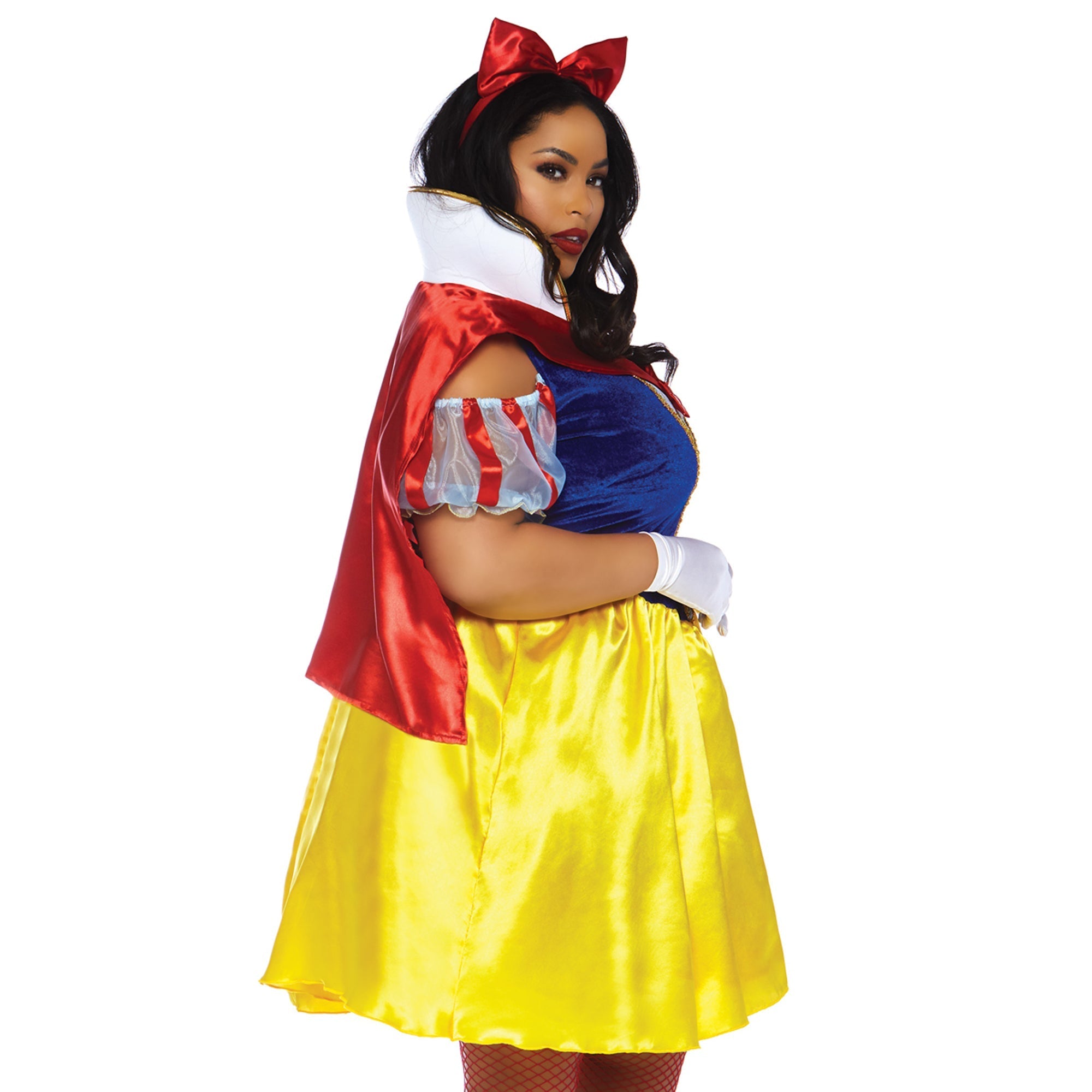 Fairy Tale Snow White Plus Size Costume for Adults Party Expert