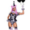 LEG AVENUE/SKU DISTRIBUTORS INC Costumes French Clown Sexy Costume for Adults, Black and White Bodysuit