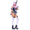 LEG AVENUE/SKU DISTRIBUTORS INC Costumes French Clown Sexy Costume for Adults, Black and White Bodysuit