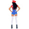 LEG AVENUE/SKU DISTRIBUTORS INC Costumes Gamer Babe Sexy Costume for Adults, Red Crop Top and Blue Short