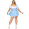 LEG AVENUE/SKU DISTRIBUTORS INC Costumes Gingham Costume for Plus Size Adults, Blue Dress