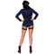 LEG AVENUE/SKU DISTRIBUTORS INC Costumes Sexy Cop Costume for Adults, Blue Romper