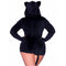 LEG AVENUE/SKU DISTRIBUTORS INC Costumes Ultra Soft Black Cat Sexy Plus Size Costume for Adults, Black Romper