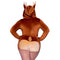 LEG AVENUE/SKU DISTRIBUTORS INC Costumes Ultra Soft Fawn Sexy Plus Size Costume for Adults, Brown Romper