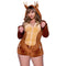 LEG AVENUE/SKU DISTRIBUTORS INC Costumes Ultra Soft Fawn Sexy Plus Size Costume for Adults, Brown Romper
