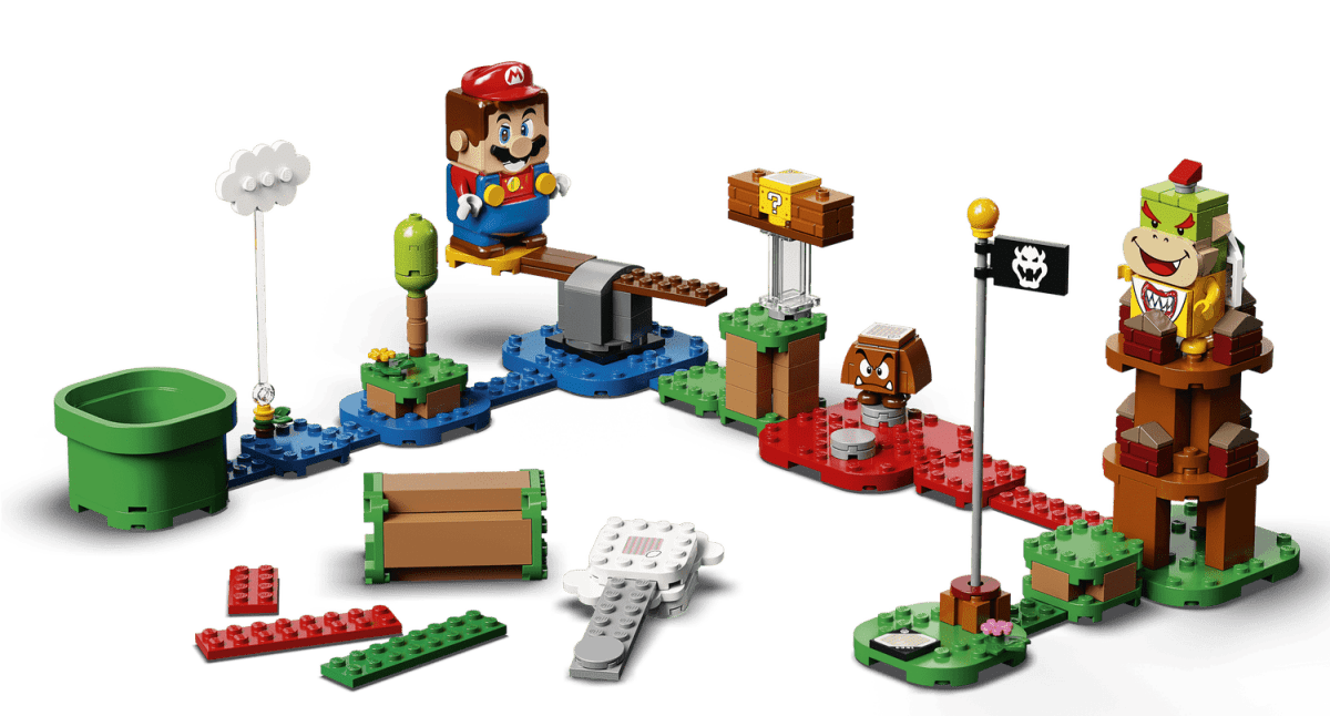 Starter mario lego hotsell