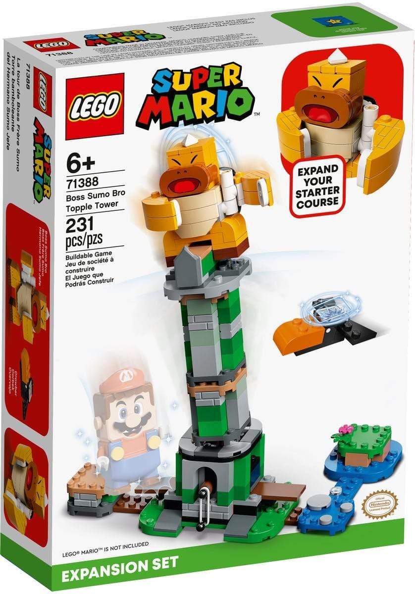 Buy Toys & Games Boss Sumo Bro Topple Tower Expansion Set, Lego Super Mario sold at Party Expert