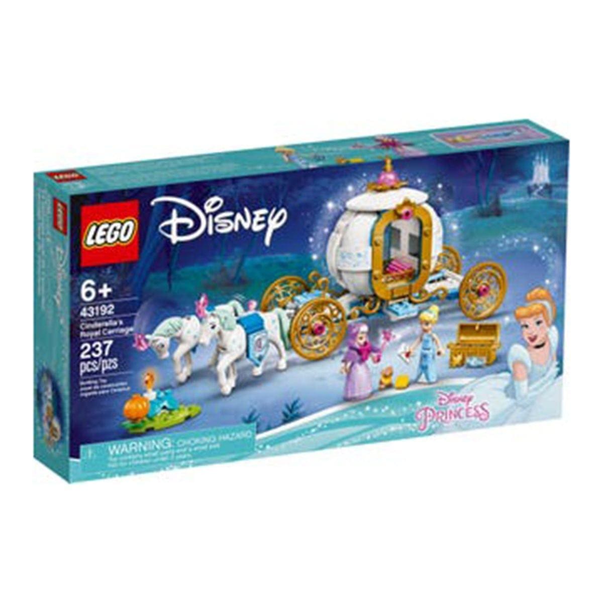LEGO JOUET K.I.D. INC Toys & Games Cinderella’s Royal Carriage, Lego Disney Princess, Ages 6+