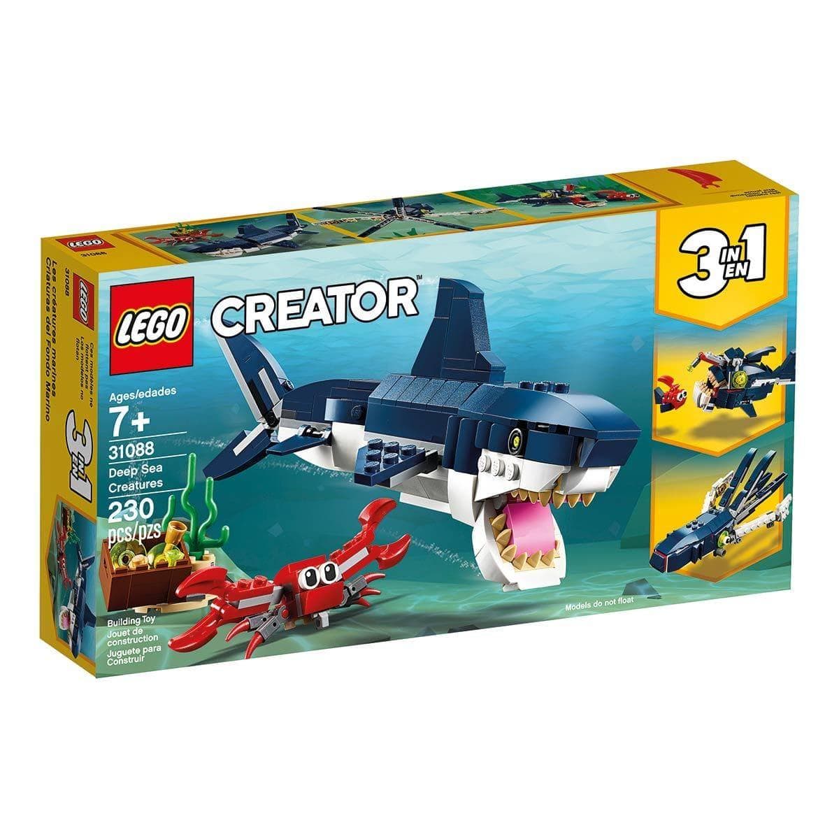 Buy Games Deep Sea Creatures, Lego Creator sold at Party Expert