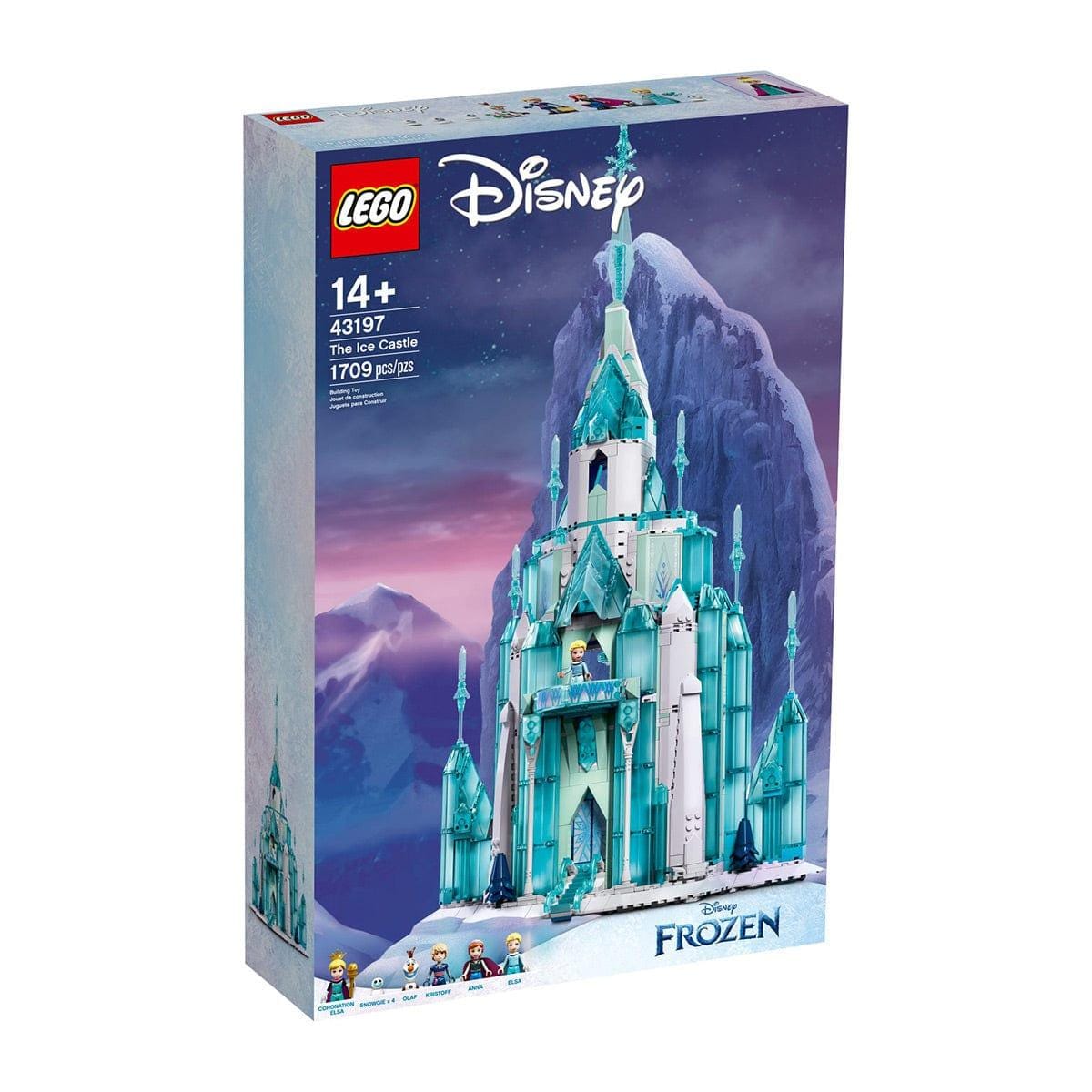 LEGO JOUET K.I.D. INC Toys & Games LEGO Disney The Ice Castle 43197, Ages 14+