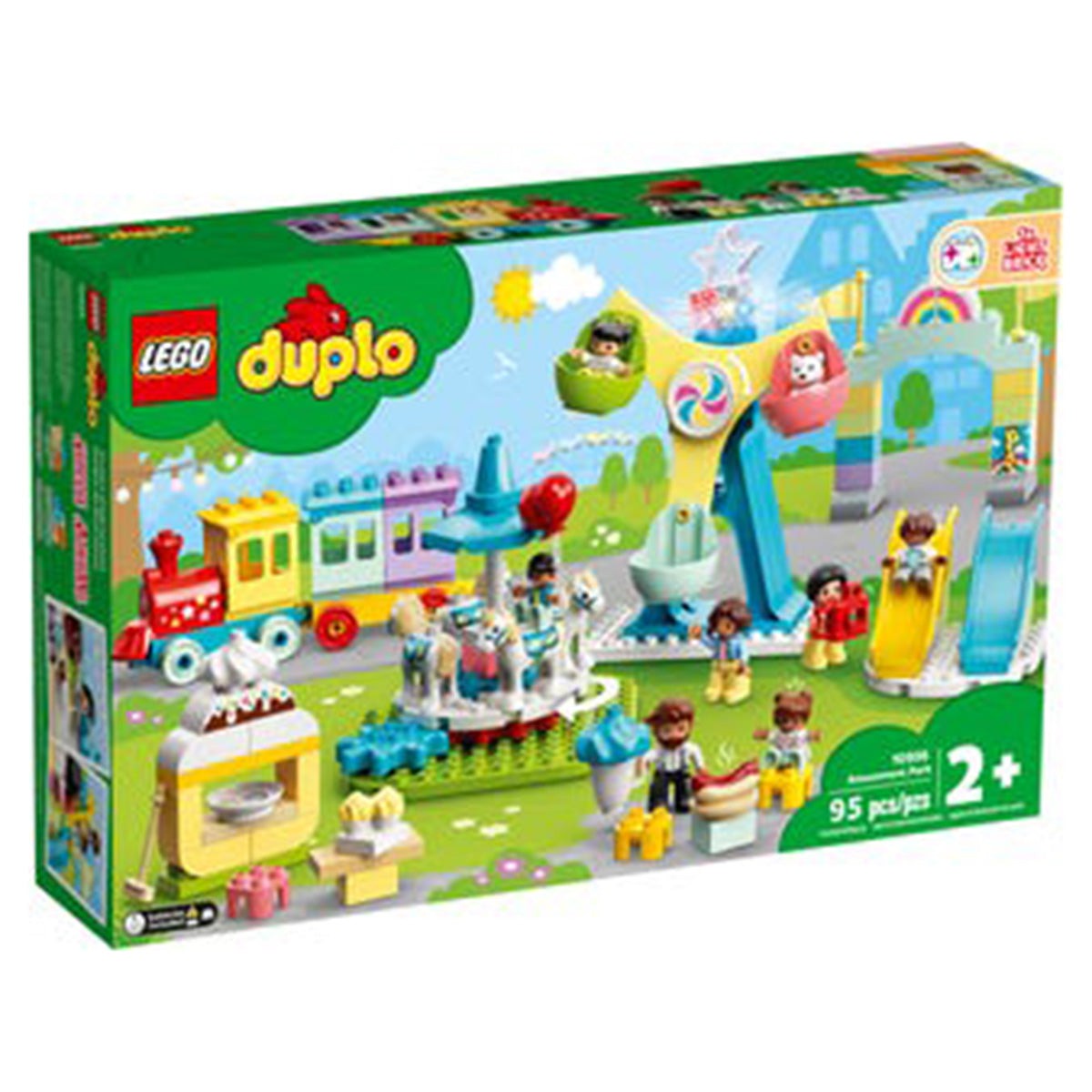 LEGO JOUET K.I.D. INC Toys & Games LEGO Duplo Amusement Park, 10956, Ages 2+, 95 Pieces 673419338141