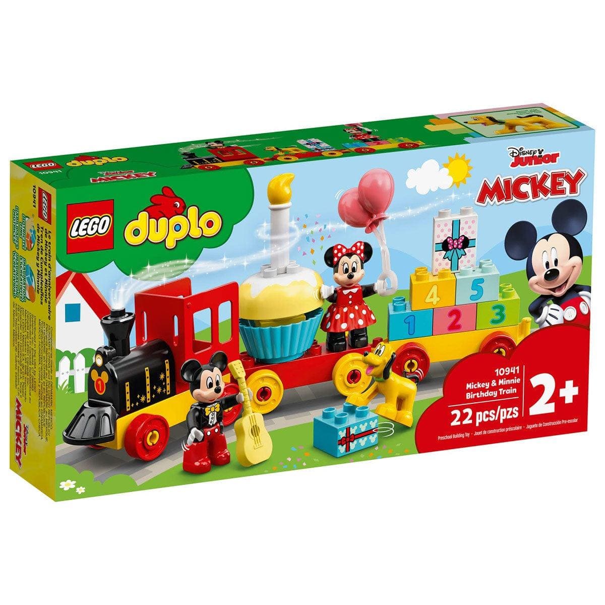 LEGO JOUET K.I.D. INC Toys & Games LEGO Duplo Mickey and Minnie Birthday Train 10941, Ages 2+