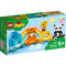 LEGO JOUET K.I.D. INC Toys & Games LEGO Duplo The Animal Train, 10955, Ages 1.5+, 15 Pieces 673419338097