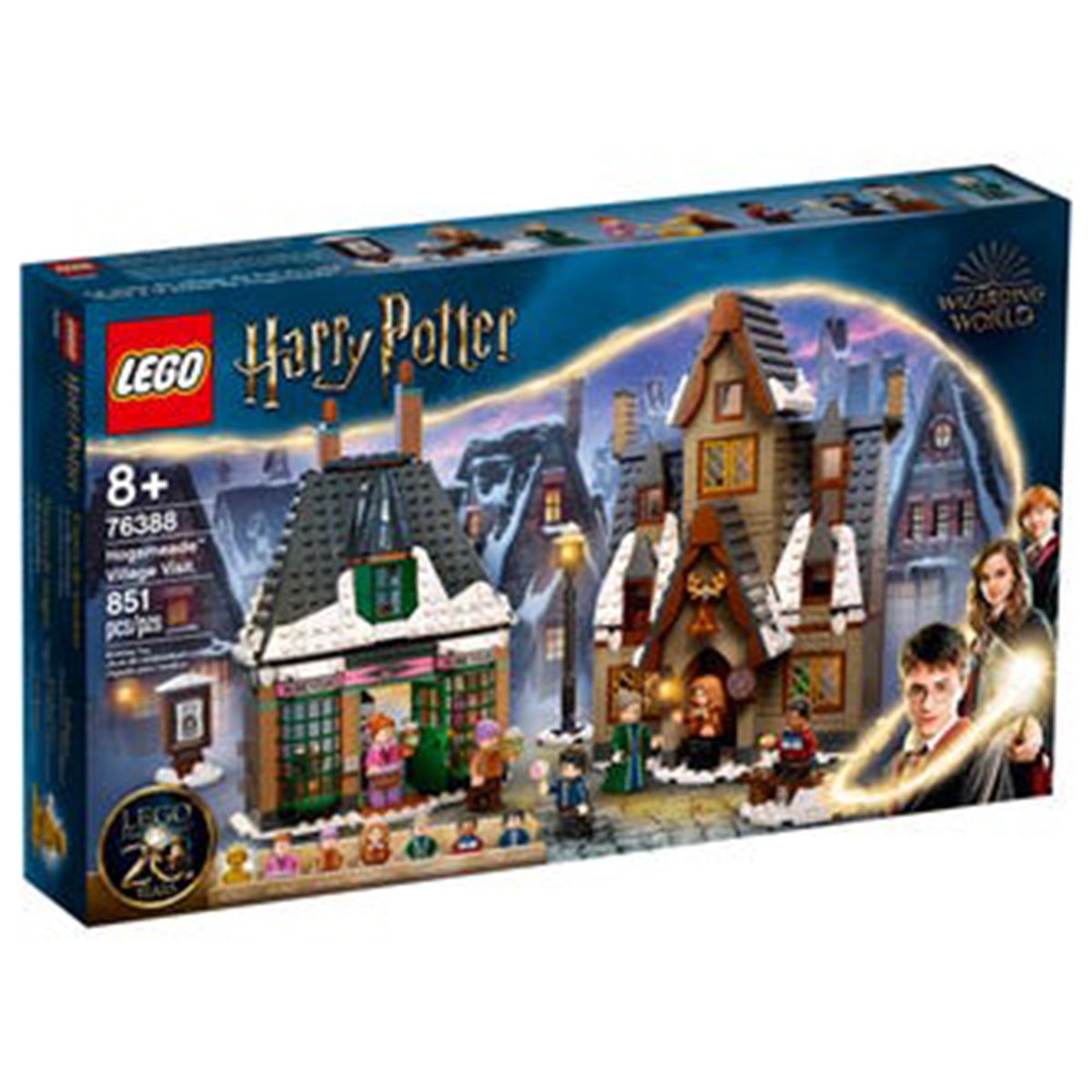 LEGO JOUET K.I.D. INC Toys & Games LEGO Harry Potter Hogsmeade Village Visit, 76388, Ages 8+, 851 Pieces 673419340458