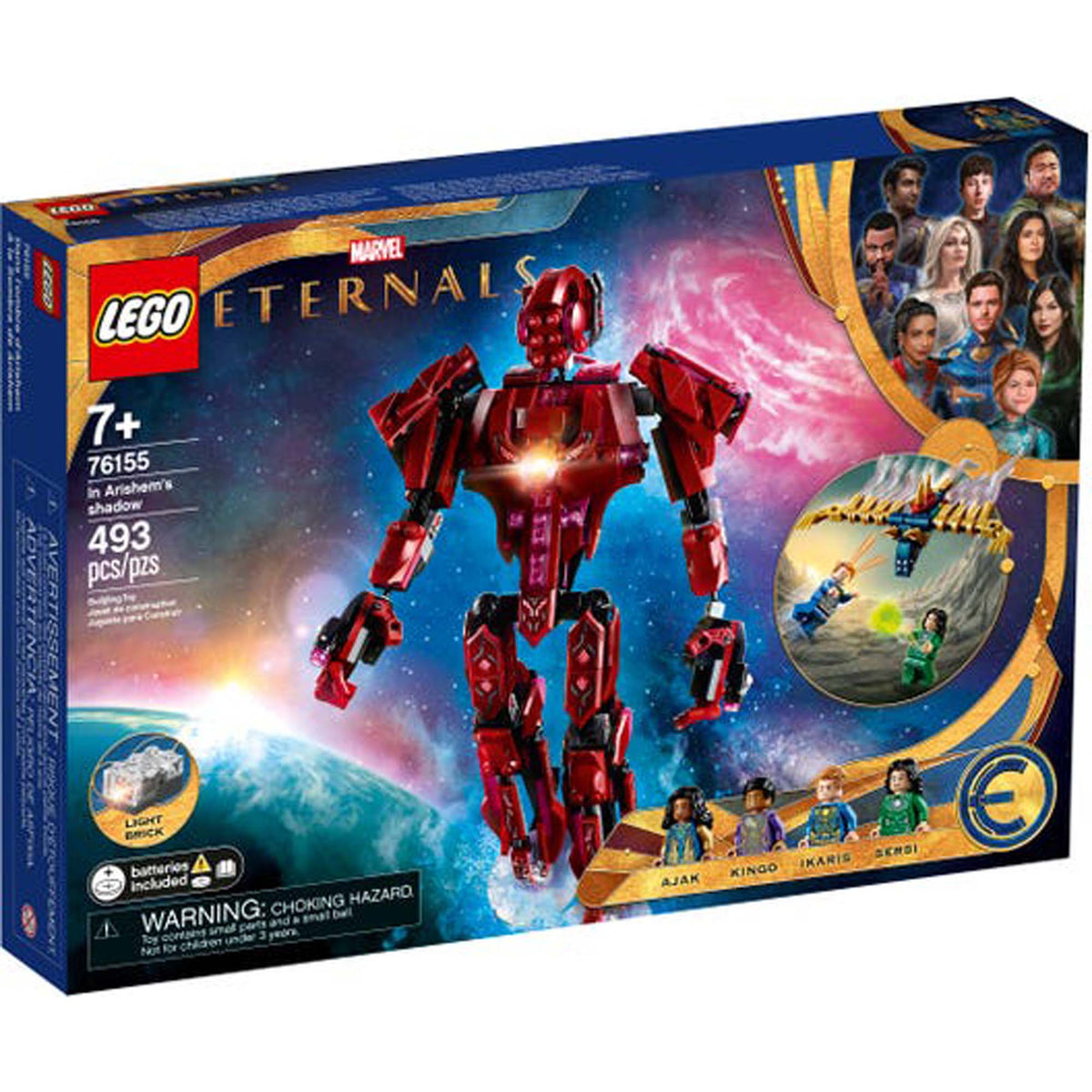 LEGO JOUET K.I.D. INC Toys & Games LEGO Marvel The Eternals In Arishem's Shadow, 76155, Ages 7+, 493 Pieces 673419320467
