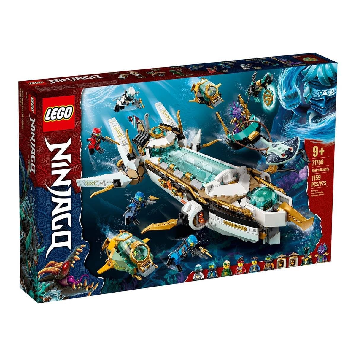 LEGO JOUET K.I.D. INC Toys & Games LEGO Ninjago Hydro Bounty 71756, Ages 9+