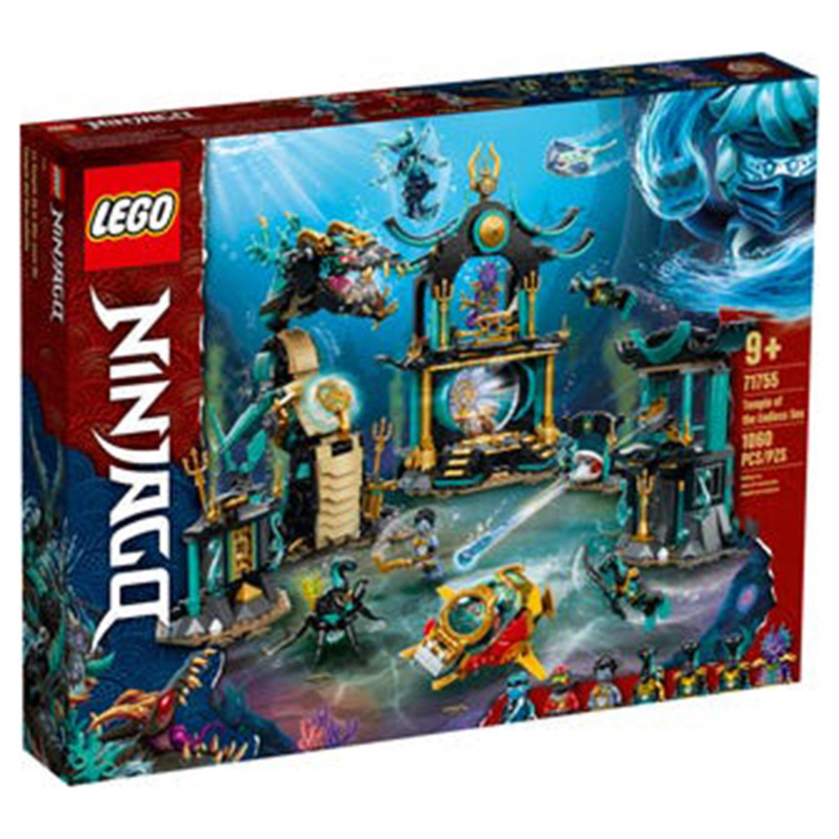LEGO JOUET K.I.D. INC Toys & Games LEGO Ninjago Temple of the Endless Sea, 71755, Ages 9+, 1060 Pieces 673419339209