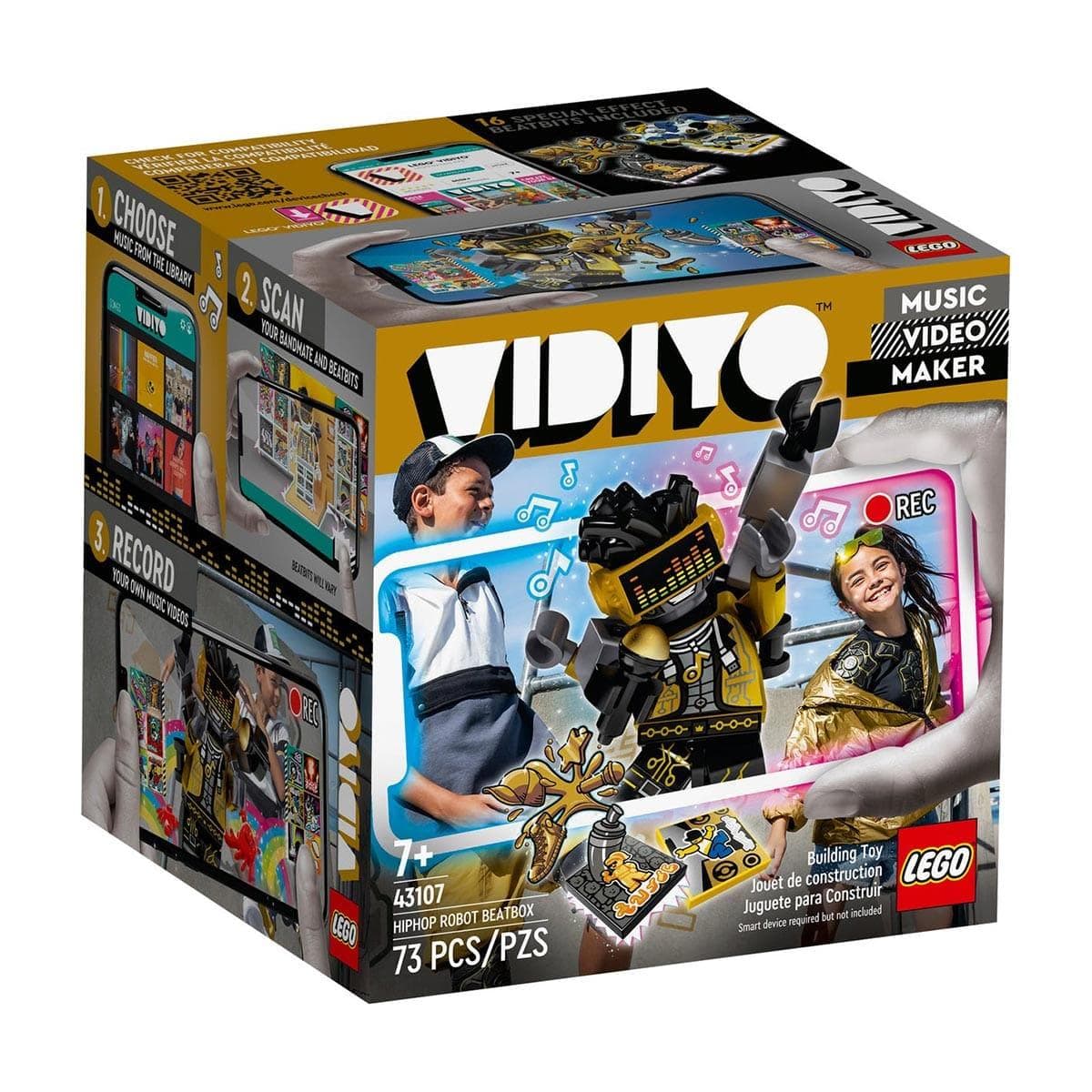 LEGO JOUET K.I.D. INC Toys & Games LEGO Vidiyo HipHop Robot BeatBox 43107, Ages 7+
