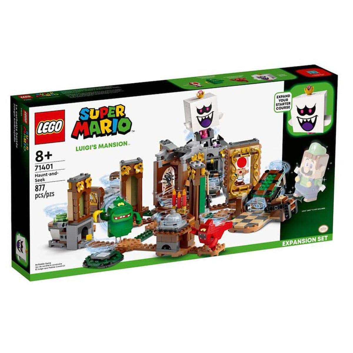 LEGO JOUET K.I.D. INC Toys & Games Luigi's Haunted Spot Expension Set, Lego Super Mario, Ages 8+