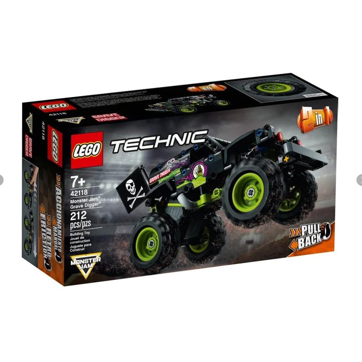Buy Toys & Games Monster Jam Grave Digger, Lego Tecnic sold at Party Expert