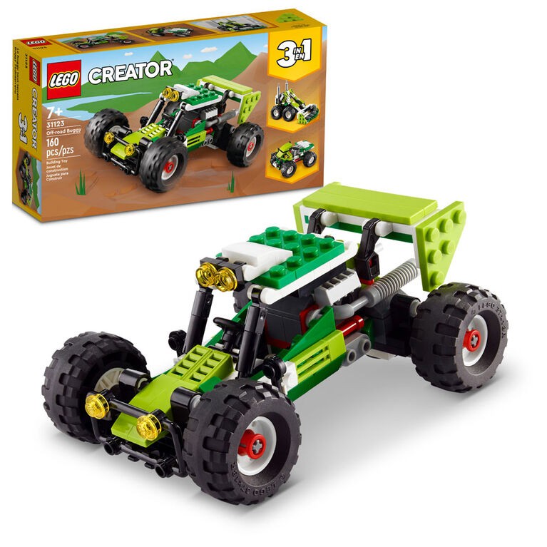 LEGO Toys & Games LEGO Creator 3-in-1 Off-Road Buggy, 31123, Ages 7+, 160 Pieces 673419352086
