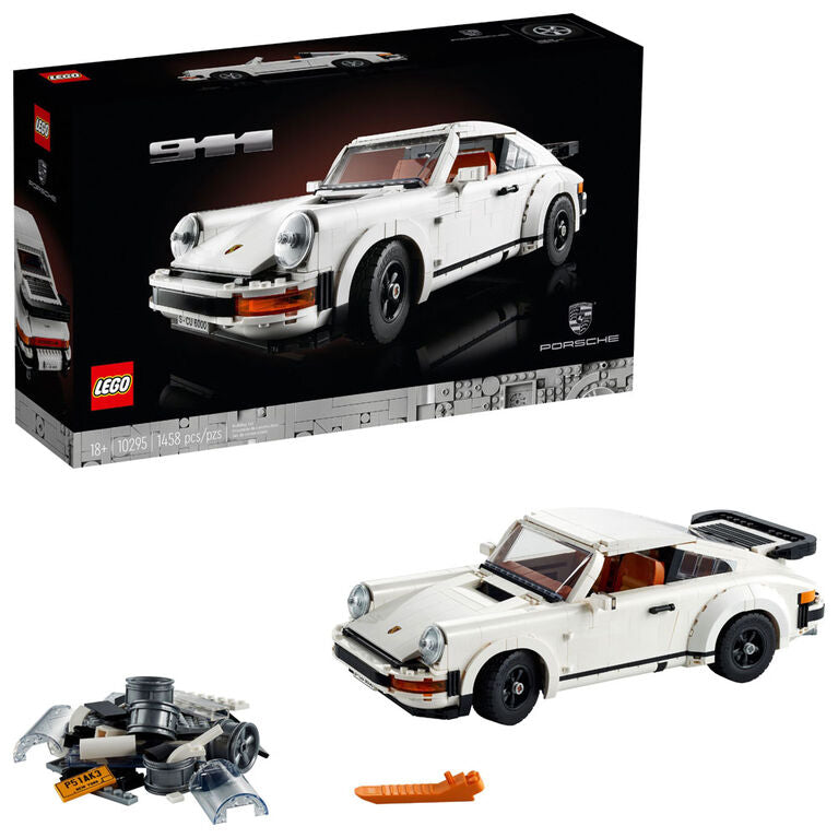 LEGO Toys & Games LEGO Creator Porsche 911, 10295, Ages 18+, 1458 Pieces 673419340342