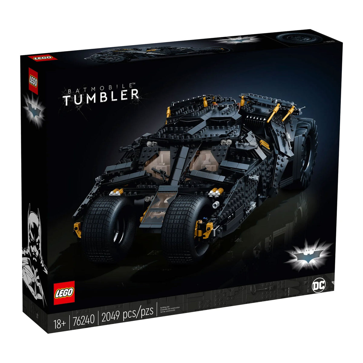 LEGO Toys & Games LEGO DC Batman Batmobile Tumbler, 76240, Ages 18+, 2049 Pieces 673419350914