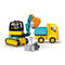 LEGO Toys & Games LEGO Duplo Truck & Tracked Excavator, 10931, Ages 2+, 20 Pieces