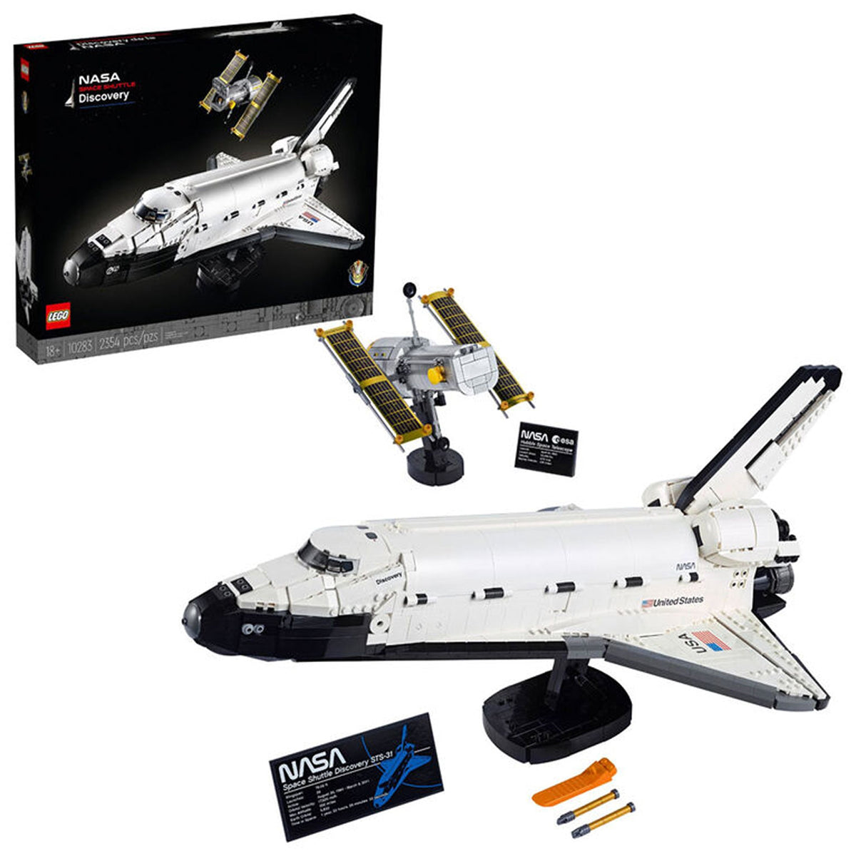 LEGO Toys & Games LEGO Icons NASA Space Shuttle Discovery, 10283, Ages 18+, 2354 Pieces 673419340298