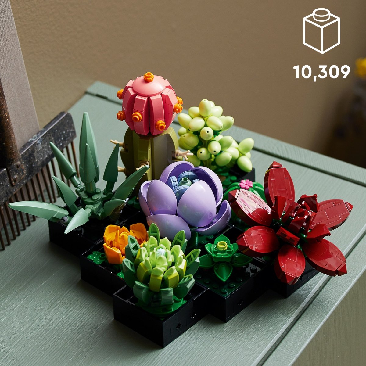 LEGO Icons Succulents, 10309, Ages 18+, 771 Pieces