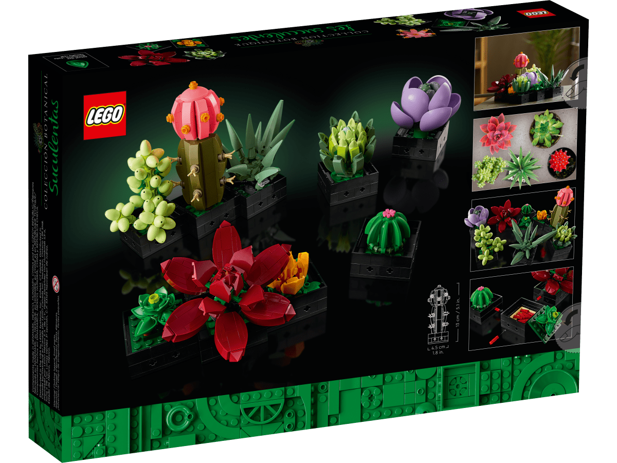 succulents 10309 LEGO Icons Succulents, 10309, Ages 18+, 771 Pieces