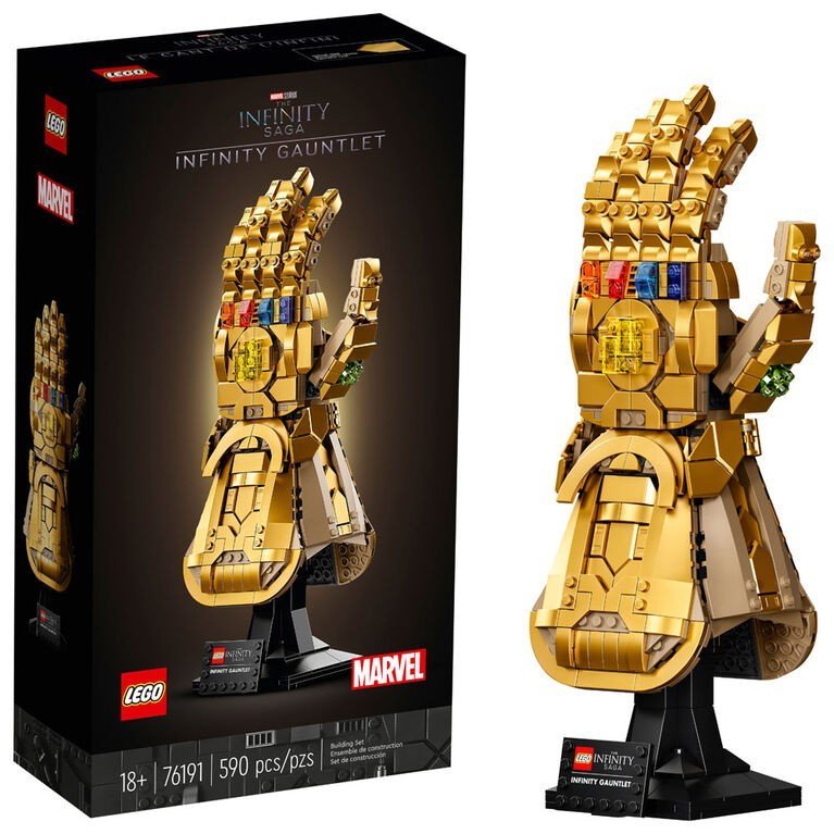 LEGO Toys & Games LEGO Marvel Infinity Gautlet, 76191, Ages 18+, 590 Pieces 673419339872