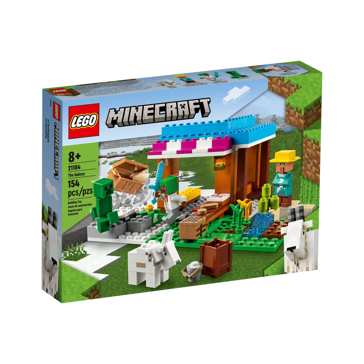 LEGO Toys & Games LEGO Minecraft The Bakery, 21184, Ages 8+, 154 Pieces 673419358545